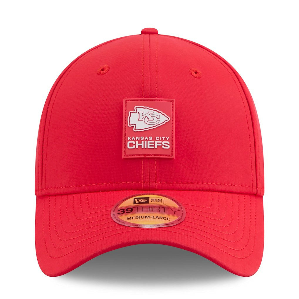 Kansas City Chiefs New Era 2025 Sideline 39THIRTY Flex Hat - Red outlet