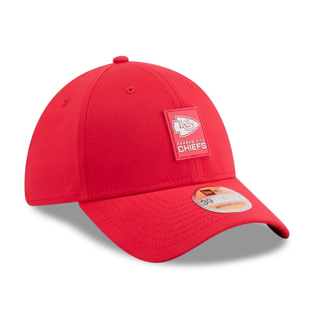 Kansas City Chiefs New Era 2025 Sideline 39THIRTY Flex Hat - Red outlet