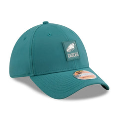 Philadelphia Eagles New Era 2025 Sideline 39THIRTY Flex Hat - Midnight Green for sale