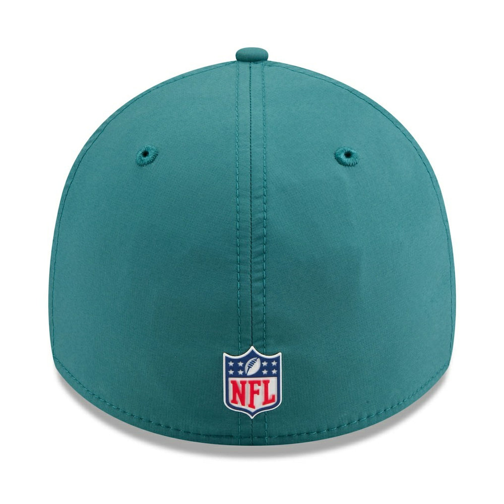 Philadelphia Eagles New Era 2025 Sideline 39THIRTY Flex Hat - Midnight Green for sale