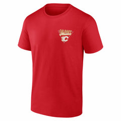 Calgary Flames Net Slap T-Shirt Red