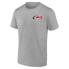 Carolina Hurricanes Glory Skates T-Shirt Heather Gray