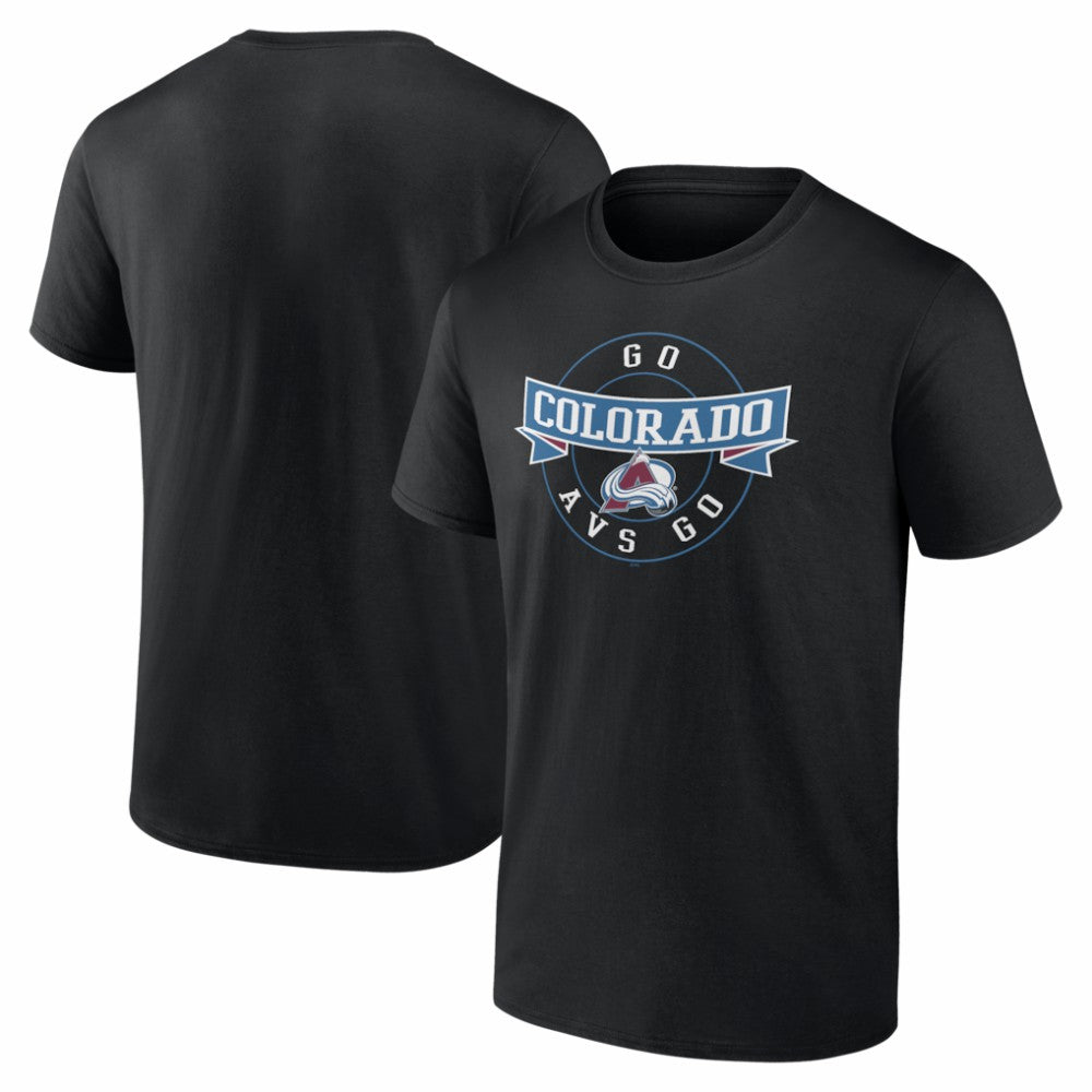 Colorado Avalanche Honor Circle T-Shirt Black