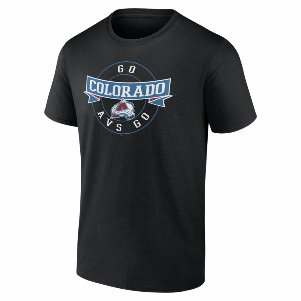 Colorado Avalanche Honor Circle T-Shirt Black