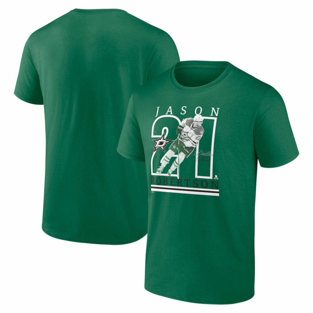 Jason Robertson Dallas Stars Player Show T-Shirt Kelly Green