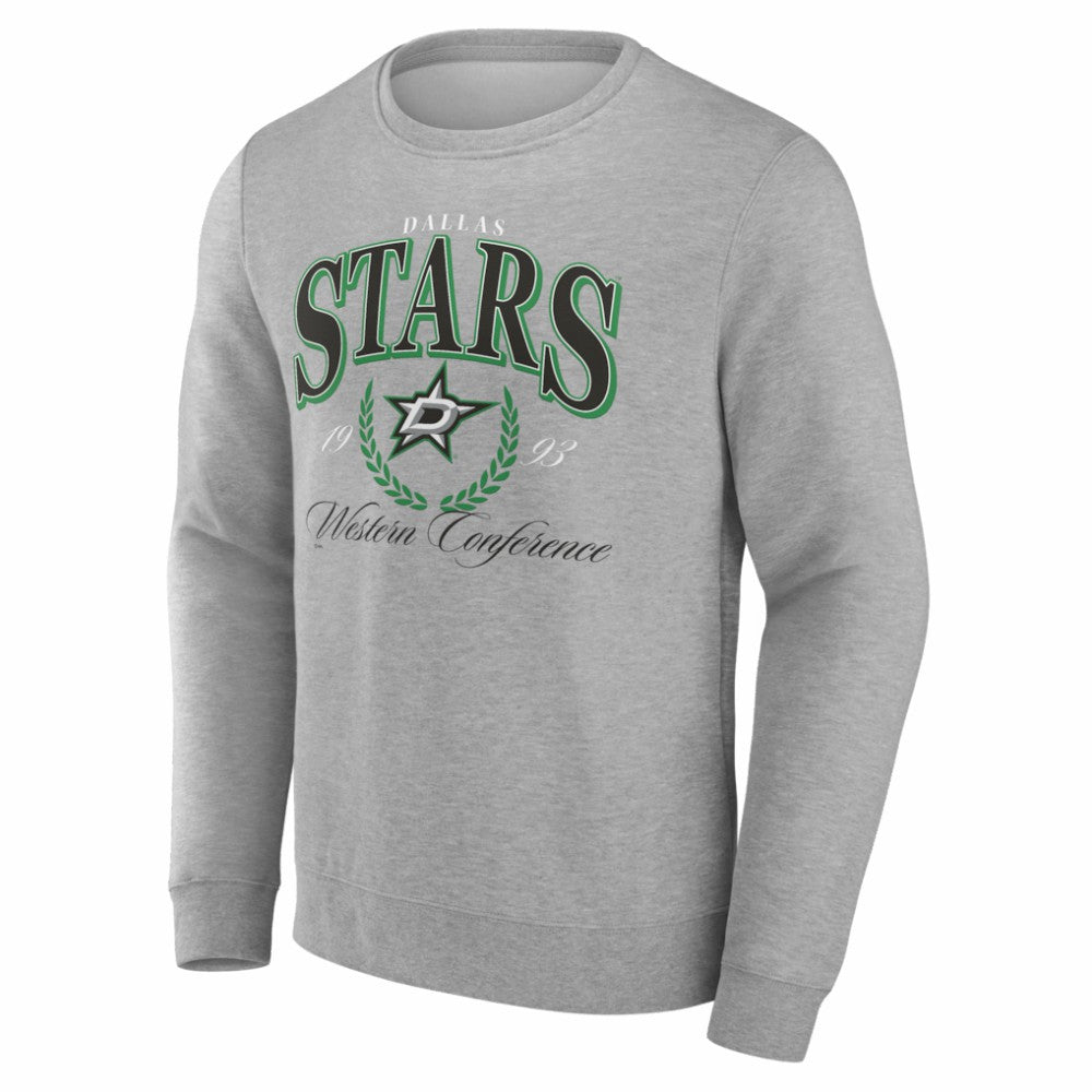 Dallas Stars Reign Supreme Pullover Sweatshirt Gray