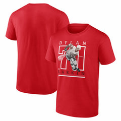 Dylan Larkin Detroit Red Wings Player Show T-Shirt Red