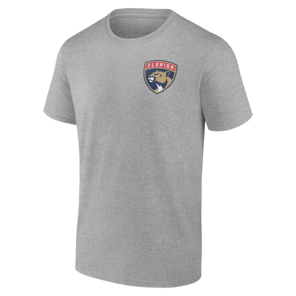Florida Panthers Glory Skates T-Shirt Heather Gray