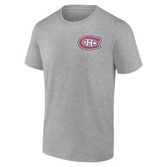 Montreal Canadiens Glory Skates T-Shirt Heather Gray
