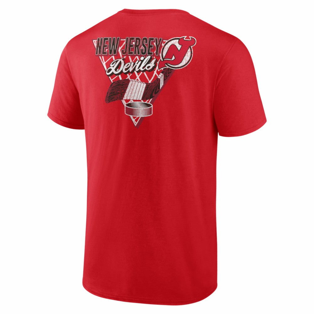 New Jersey Devils Net Slap T-Shirt Red