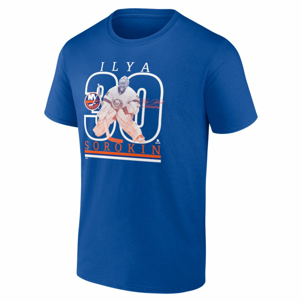 Ilya Sorokin New York Islanders Player Show T-Shirt Royal