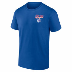 New York Rangers Net Slap T-Shirt Blue