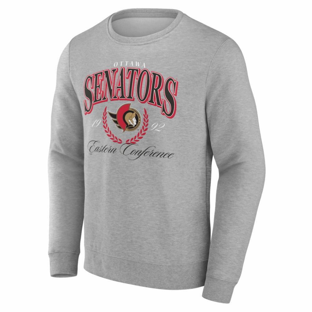 Ottawa Senators Reign Supreme Pullover Sweatshirt Gray