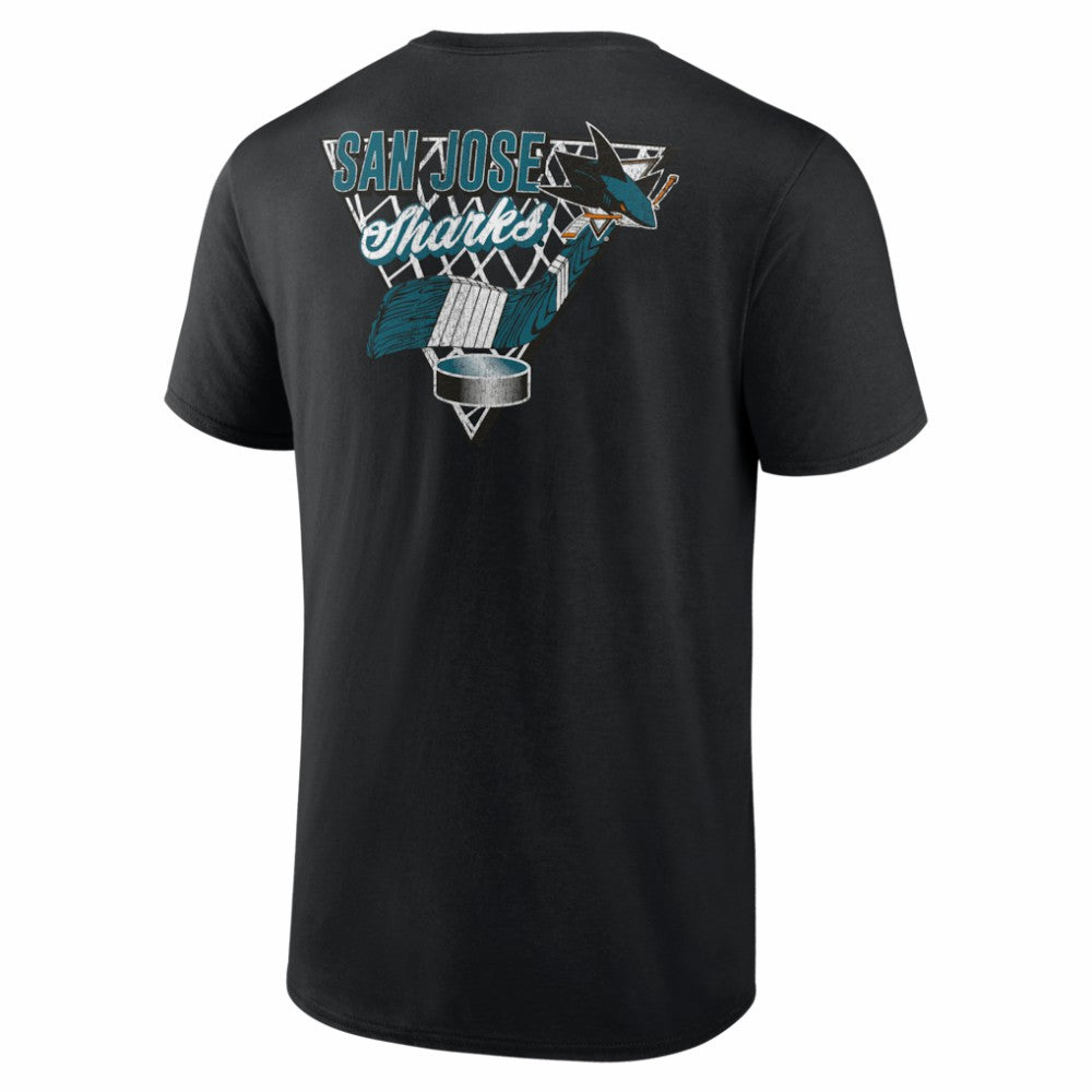 San Jose Sharks Net Slap T-Shirt Black