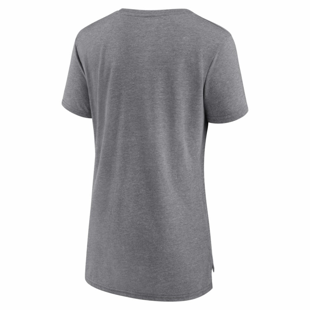 Toronto Maple Leafs Women's Reign Supreme Tri-Blend T-Shirt Gray