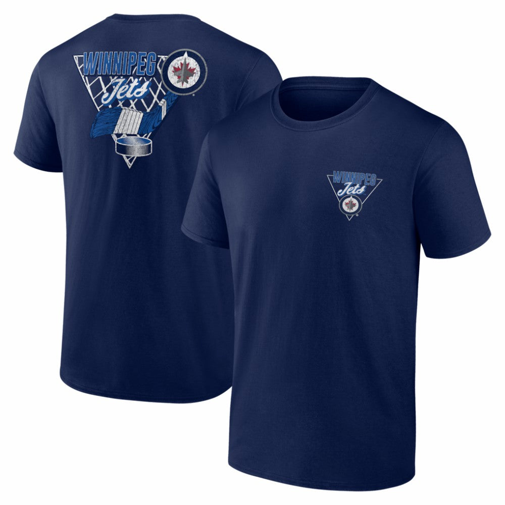 Winnipeg Jets Net Slap T-Shirt Navy