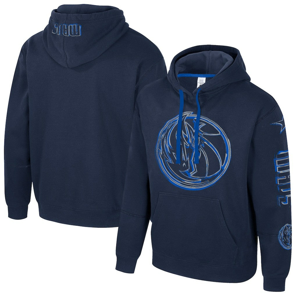 Dallas Mavericks Stadium Essentials Unisex Elementized Pullover Hoodie sale - Navy shop