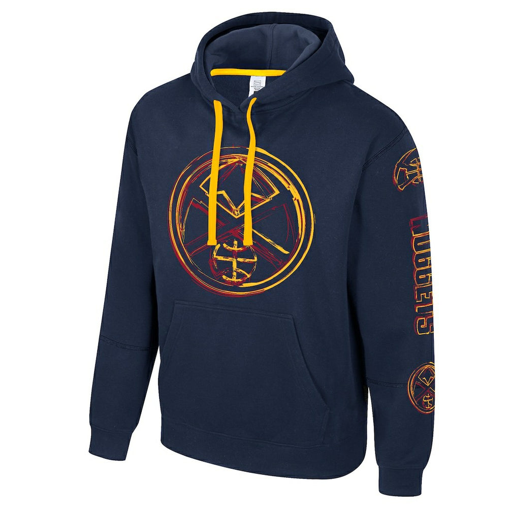 Denver Nuggets Stadium Essentials Unisex Elementized Pullover Hoodie sale - Navy shop