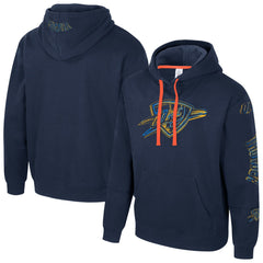 Oklahoma City Thunder Stadium Essentials Unisex Elementized Pullover Hoodie - Navy shop
