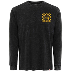 Los Angeles Lakers Sportiqe Men's Bono Long Sleeve T-Shirt - Black cheap