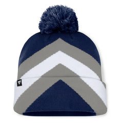 Dallas Cowboys Women's Cornerback Cuffed Knit Hat with Pom - Navy outlet