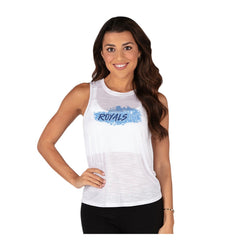 Kansas City Royals Concepts Sport Women's Infuse Slub Tank Top - White