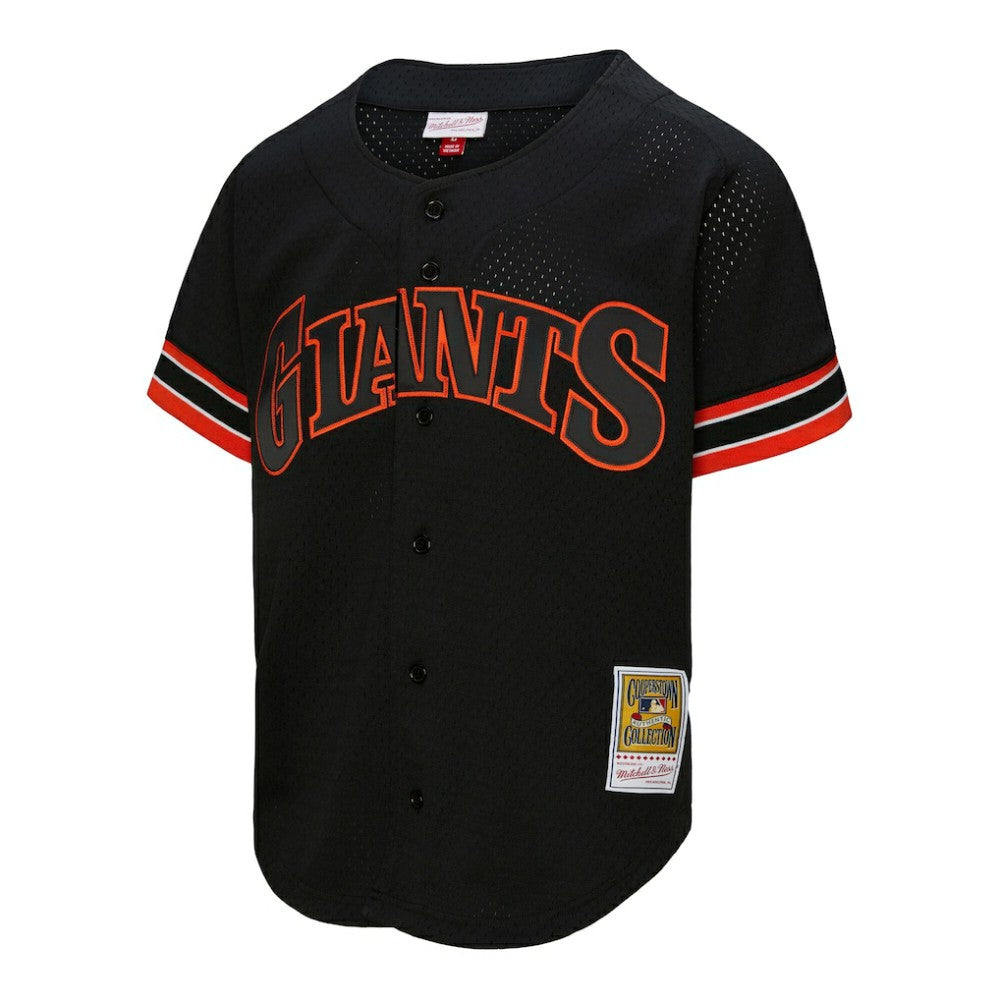 Matt Williams San Francisco Giants 1993 Authentic Batting Practice Jersey - Black | Mitchell & Ness