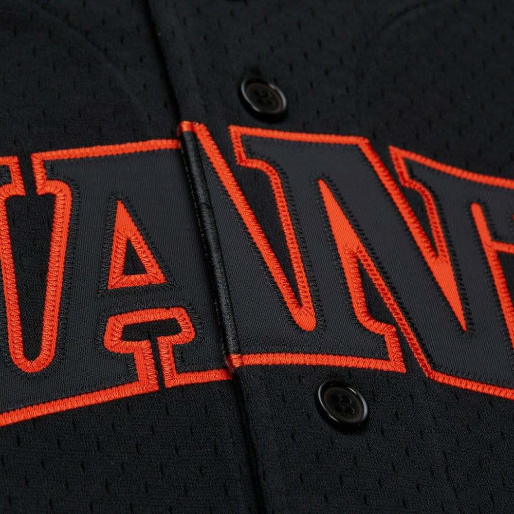 Matt Williams San Francisco Giants 1993 Authentic Batting Practice Jersey - Black | Mitchell & Ness