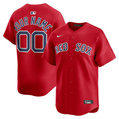Boston Red Sox Alternate Limited Custom Jersey - Red | Nike