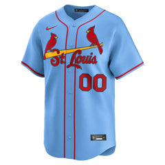 St. Louis Cardinals Alternate Limited Custom Jersey - Light Blue | Nike