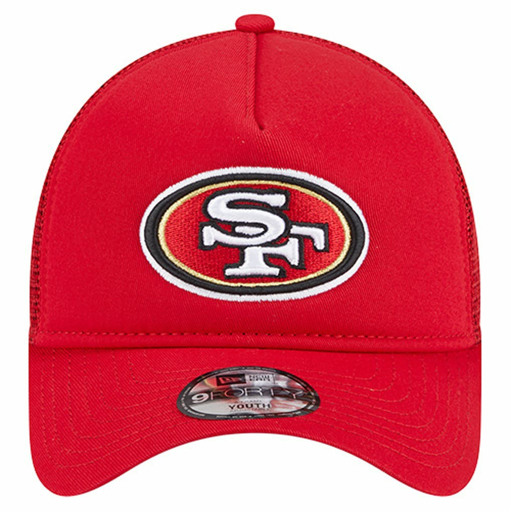 San Francisco 49ers New Era Preschool Main A-Frame 9FORTY Adjustable Hat - Scarlet outlet