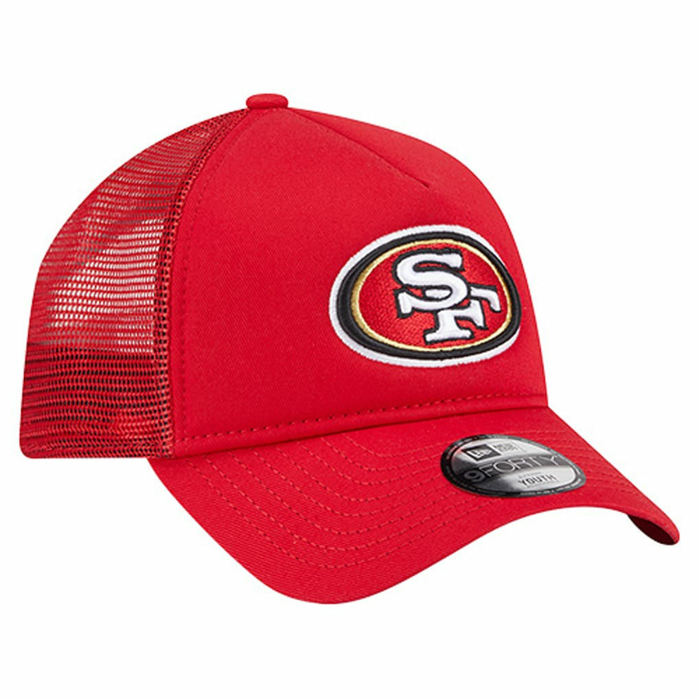 San Francisco 49ers New Era Preschool Main A-Frame 9FORTY Adjustable Hat - Scarlet outlet