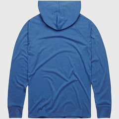 Texas Rangers Homage Lightweight Raglan Tri-Blend Pullover Hoodie - Light Blue