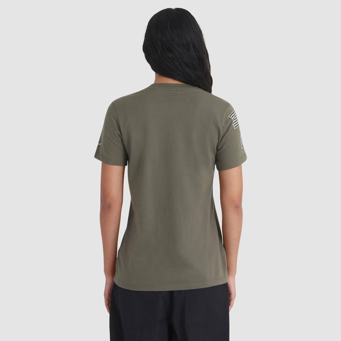 Green Bay Packers Women's 2025 Salute to Service Sideline T-Shirt - Olive | Nike for sale