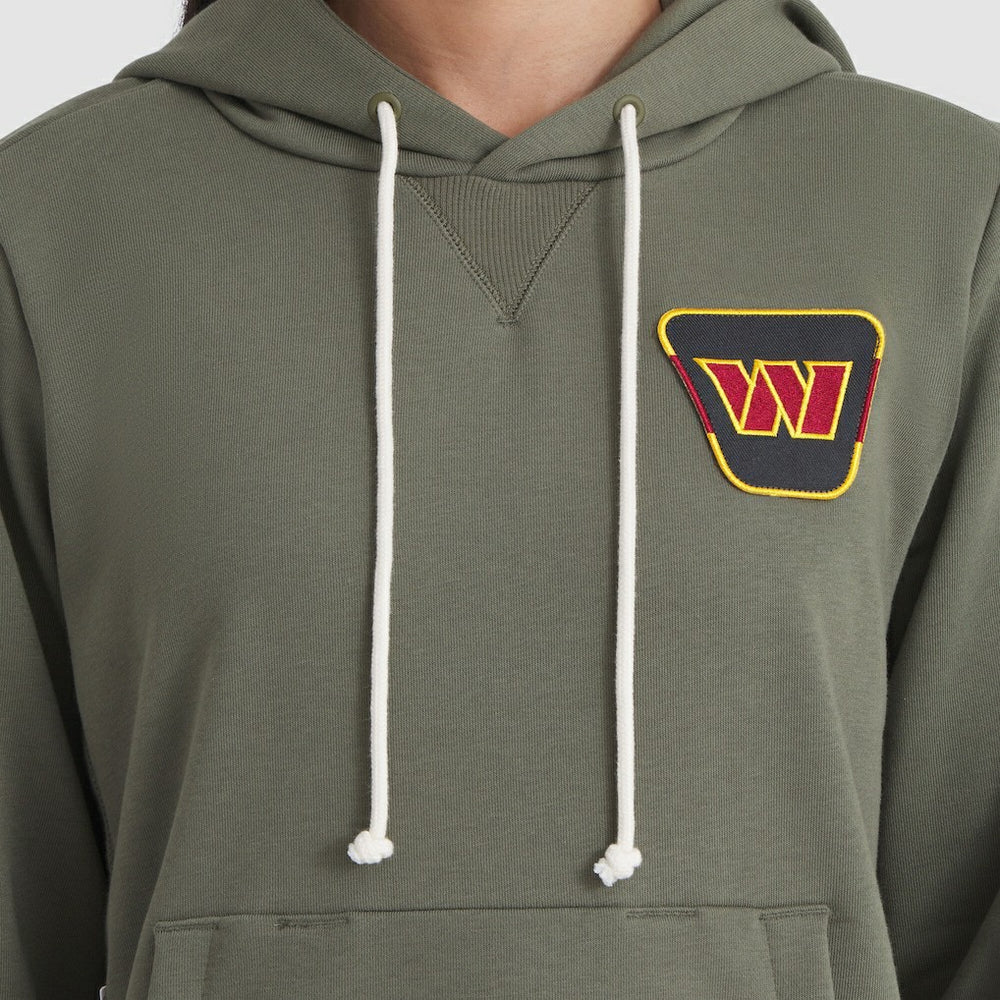Washington Commanders Women's 2025 Salute to Service Sideline Standard Issue Dri-FIT Hoodie - Olive | Nike for sale