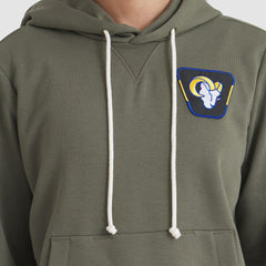 Los Angeles Rams Women's 2025 Salute to Service Sideline Standard Issue Dri-FIT Hoodie - Olive | Nike outlet