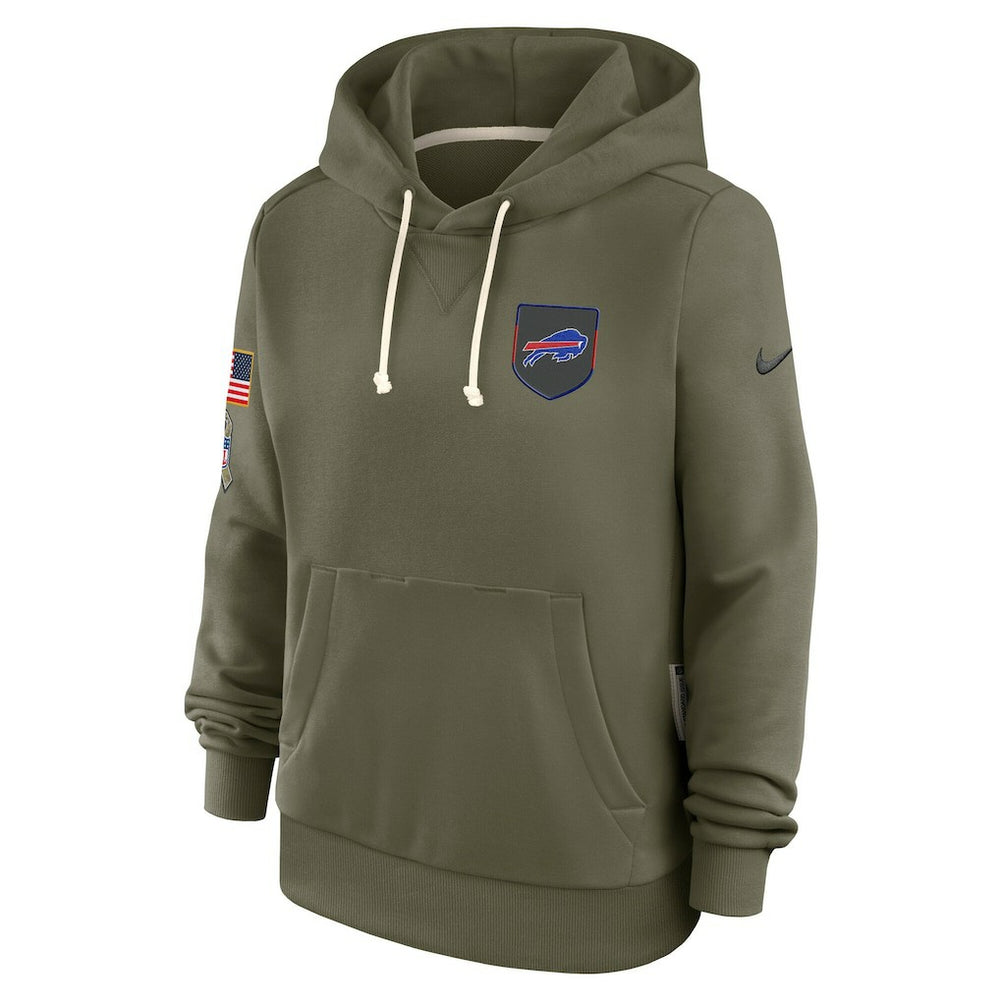 Buffalo Bills Women's 2025 Salute to Service Sideline Standard Issue Dri-FIT Hoodie - Olive | Nike cheap