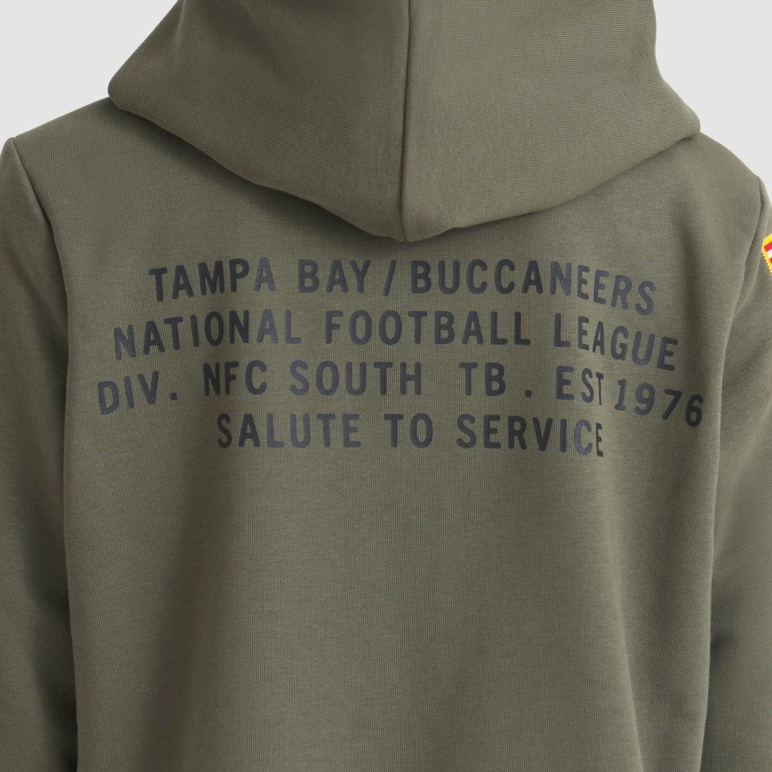Tampa Bay Buccaneers Women's 2025 Salute to Service Sideline Standard Issue Dri-FIT Hoodie - Olive | Nike cheap