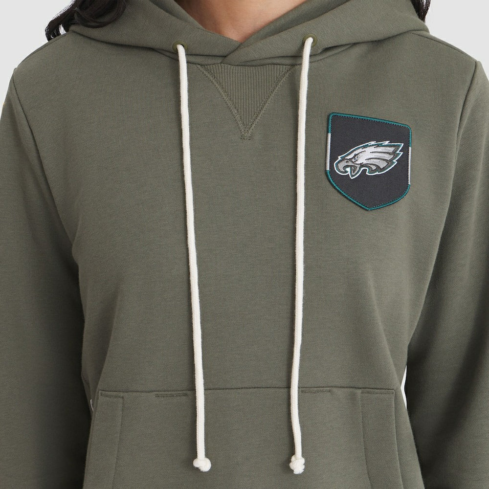 Philadelphia Eagles Women's 2025 Salute to Service Sideline Standard Issue Dri-FIT Hoodie - Olive | Nike sale