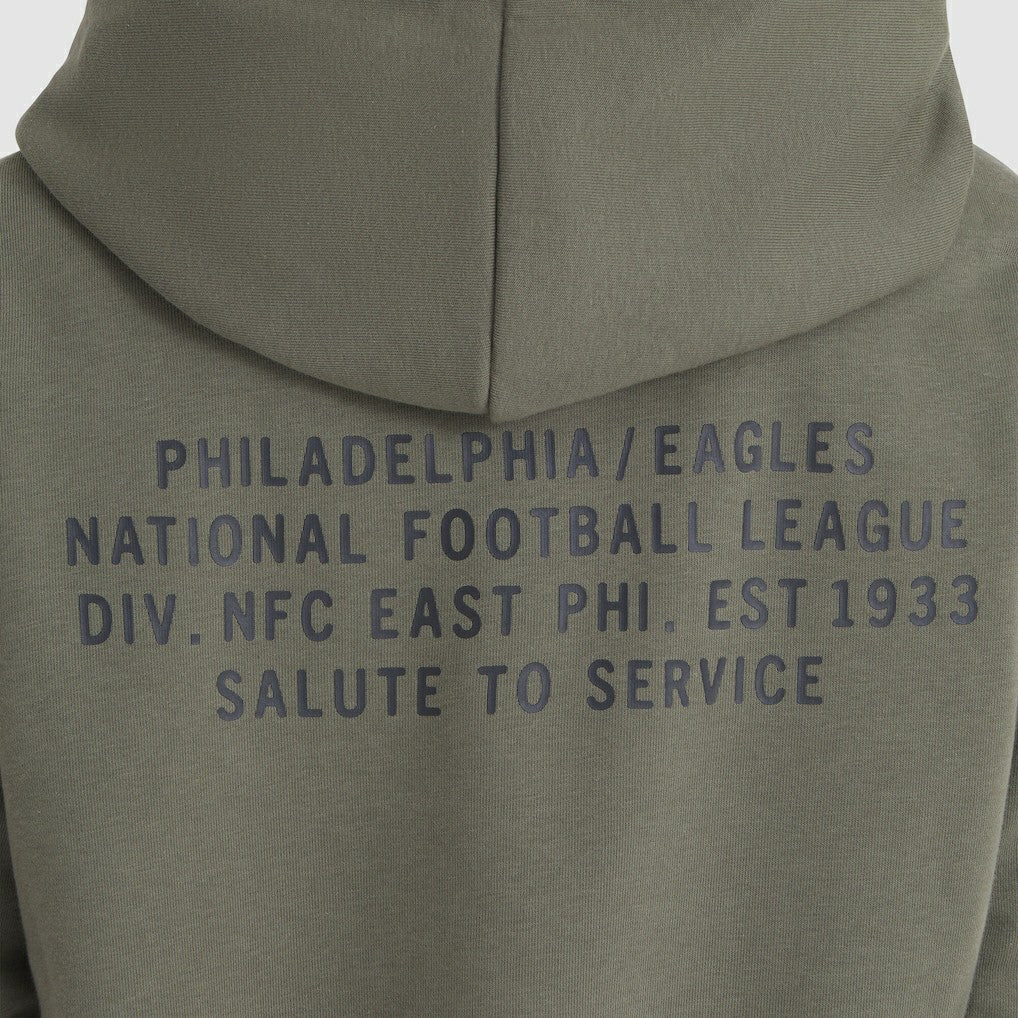 Philadelphia Eagles Women's 2025 Salute to Service Sideline Standard Issue Dri-FIT Hoodie - Olive | Nike sale