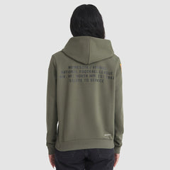 Minnesota Vikings Women's 2025 Salute to Service Sideline Standard Issue Dri-FIT Hoodie - Olive | Nike sale