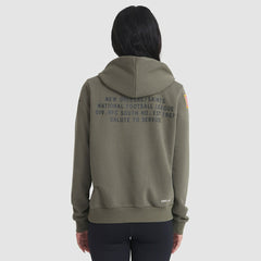 New Orleans Saints Women's 2025 Salute to Service Sideline Standard Issue Dri-FIT Hoodie - Olive | Nike for sale