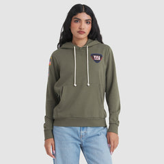 New York Giants Women's 2025 Salute to Service Sideline Standard Issue Dri-FIT Hoodie - Olive | Nike discount
