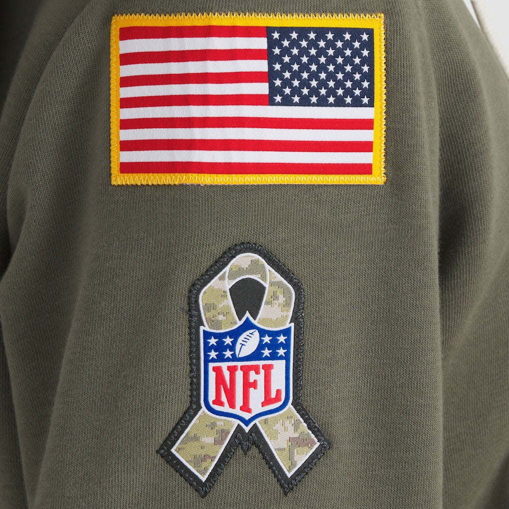 Detroit Lions Women's 2025 Salute to Service Sideline Standard Issue Dri-FIT Hoodie - Olive | Nike online
