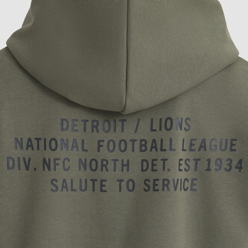 Detroit Lions Women's 2025 Salute to Service Sideline Standard Issue Dri-FIT Hoodie - Olive | Nike online