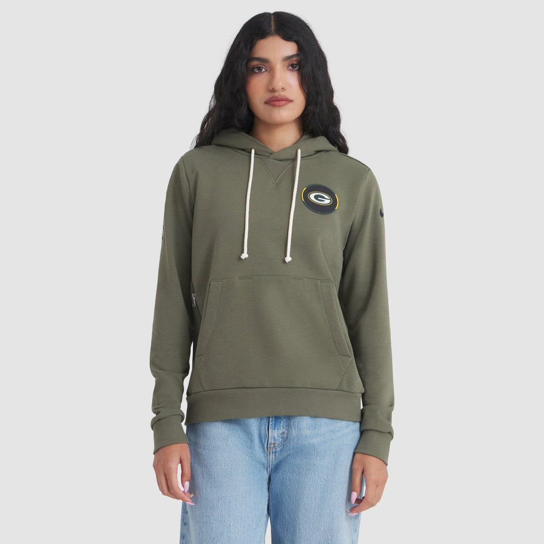 Green Bay Packers Women's 2025 Salute to Service Sideline Standard Issue Dri-FIT Hoodie - Olive | Nike online