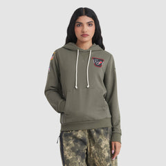 Houston Texans Women's 2025 Salute to Service Sideline Standard Issue Dri-FIT Hoodie - Olive | Nike outlet