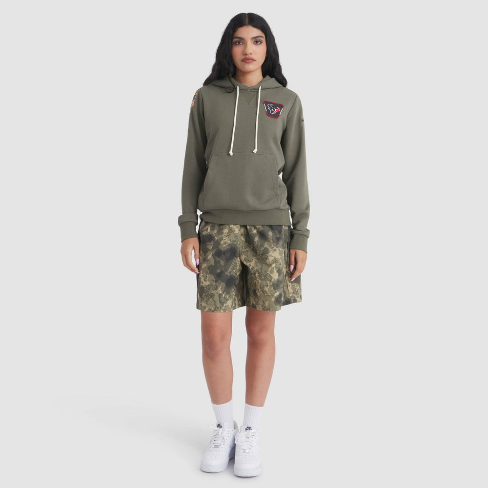 Houston Texans Women's 2025 Salute to Service Sideline Standard Issue Dri-FIT Hoodie - Olive | Nike outlet