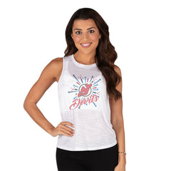 New Jersey Devils Concepts Sport Women's Infuse Knit Tank Top White