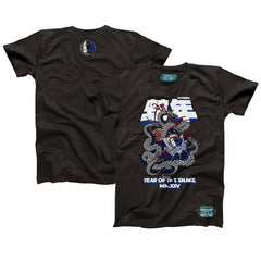 Dallas Mavericks NBALab x Hyperfly Unisex Year of the Snake Lunar New Year Collection T-Shirt sale - Heather Black online